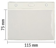 Add On Flexible Clear Pouch 115mm x 75mm